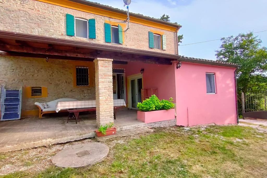 Casale San Teodoro - Mondaino Rn Villa Eksteriør billede