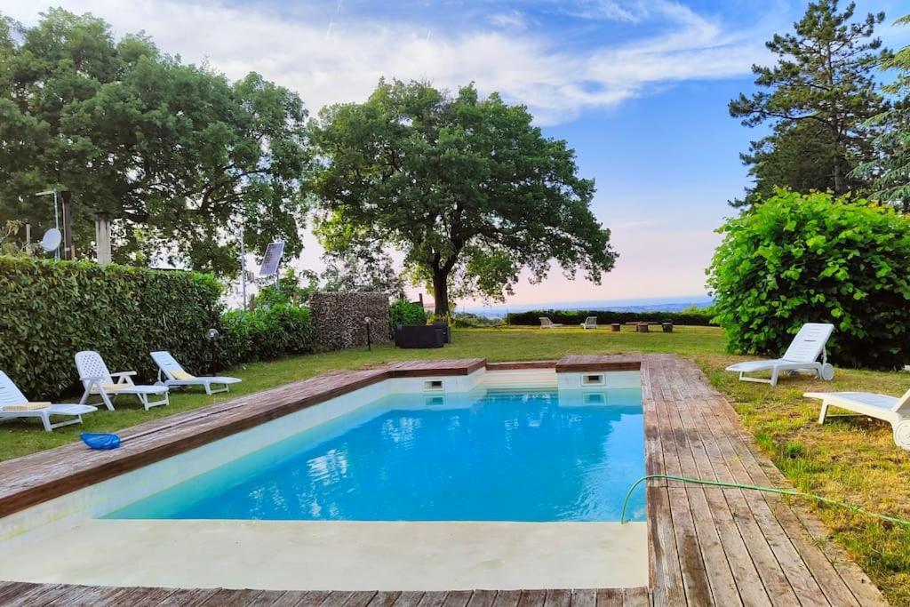 Casale San Teodoro - Mondaino Rn Villa Eksteriør billede