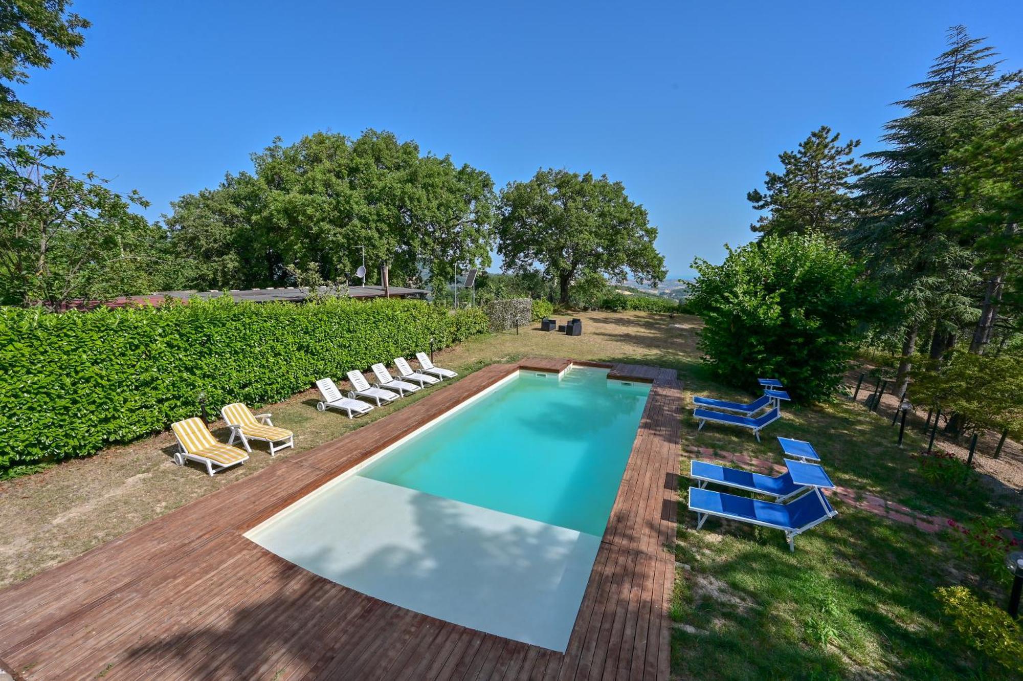 Casale San Teodoro - Mondaino Rn Villa Eksteriør billede