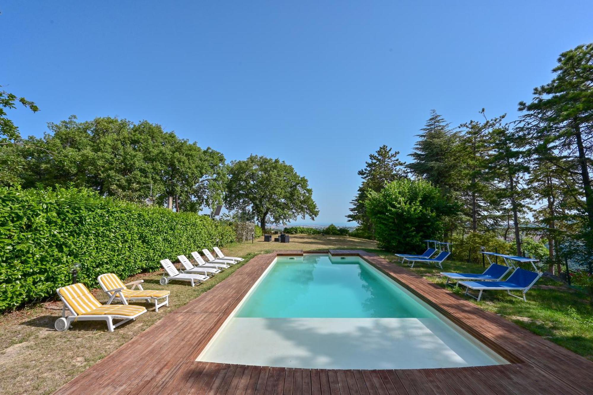 Casale San Teodoro - Mondaino Rn Villa Eksteriør billede