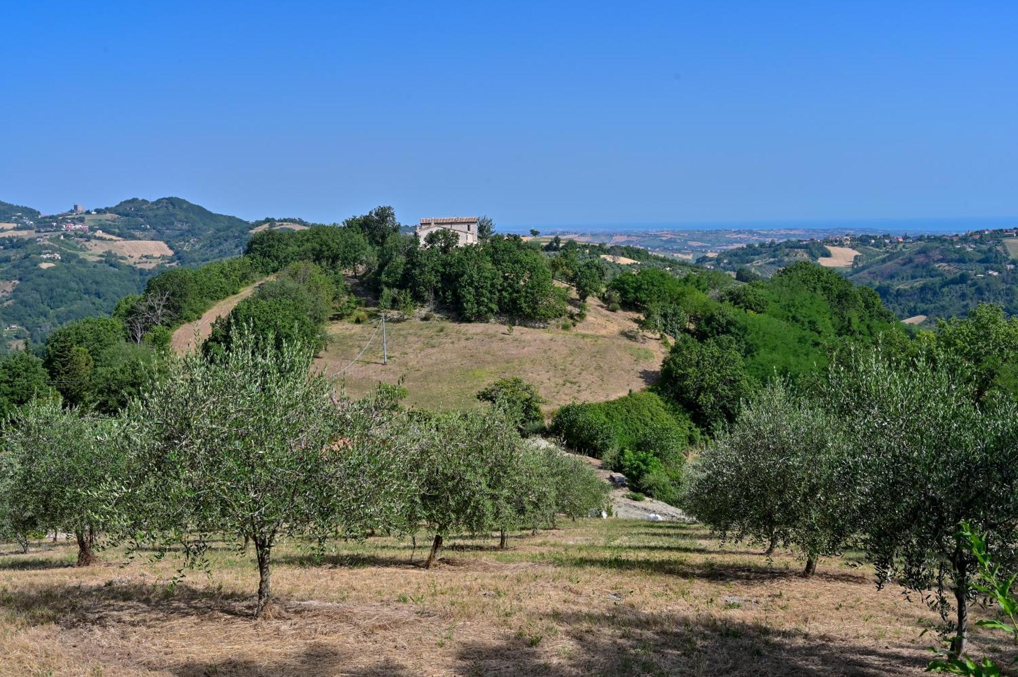 Casale San Teodoro - Mondaino Rn Villa Eksteriør billede